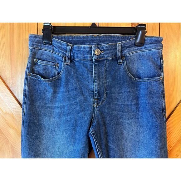 Asos Jeans Size 32x32 Womens Skinny Dark Wash Blue Denim (2137) - Picture 3 of 7